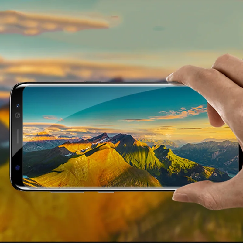 Защитное стекло закаленное 10D для Samsung Galaxy S8 Note 8 S9 Plus|Защитные стёкла и плёнки