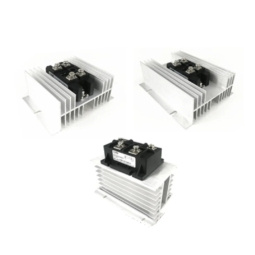 MDQ серии однофазный мост модули MDQ200A 200A Amp 1600V 1-фазный модуль диодного выпрямителя радиатор Медь база