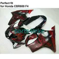 Подходит инъекции Обтекатели для Honda CBR600 F4 1999 2000 Метта черный обтекателей CBR 600 F4 99 00 AE09