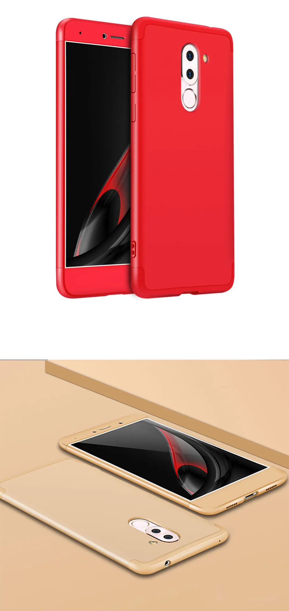 AXBETY mate 9 Lite для Honor 6x/GR5 чехол Модный 360 Полный протектор жесткий Гибридный Пластиковый Чехол для huawei gr5