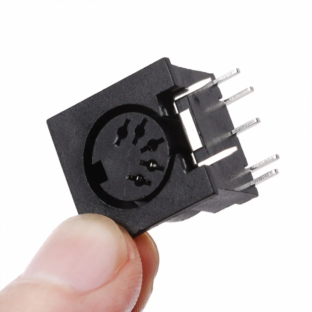 10 Pcs/Set PCB Panel Mount Female Connector DIN5 DIN 5-Pin Jack DS-5-01 Connectors | Обустройство дома
