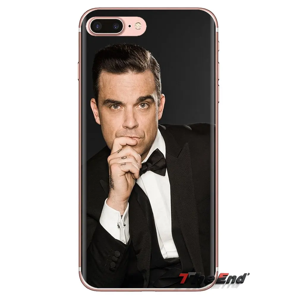 Мягкие прозрачные чехлы Robbie Williams для iPod Touch Apple iPhone 4 4S 5 5S SE 5C 6 6S 7 8 X XR XS Plus MAX |