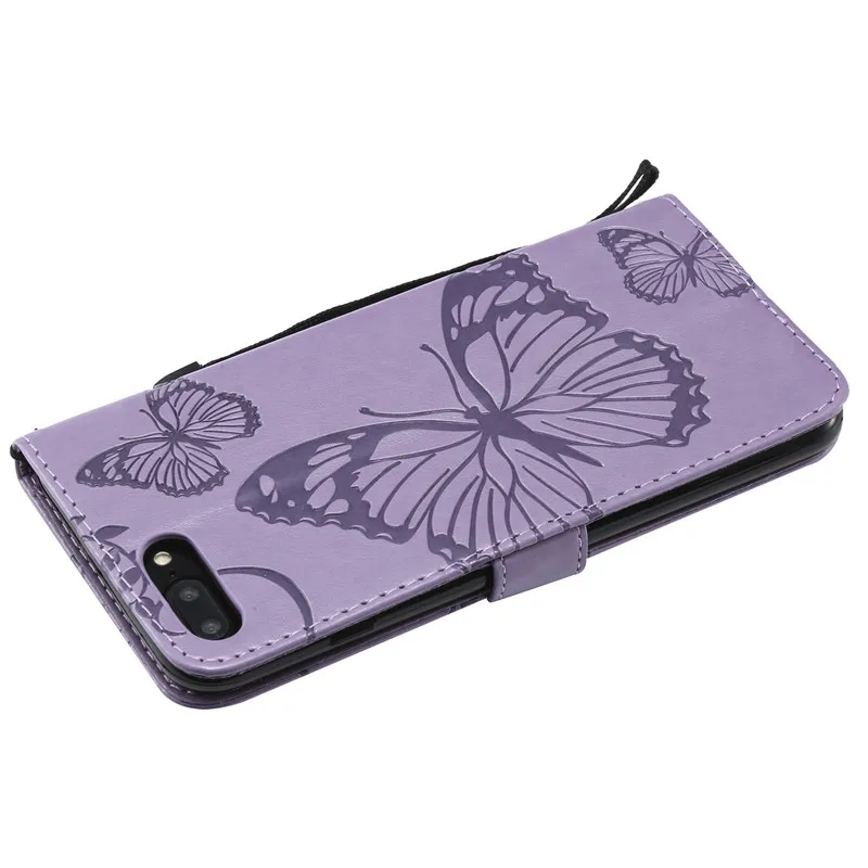 Роскошный кожаный чехол-книжка с бабочкой для iPhone 6 s, 6 S, 7, 8 Plus, X, 10, 5, 5S, SE, 5SE, 6 Plus, 7 Plus, 8 Plus, 360, чехол для задней панели сотового телефона