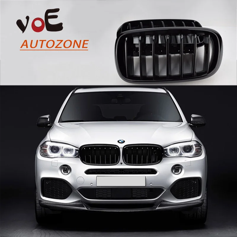 

F15 F16 Kidney Gloss Black ABS Plastic Original Style Front Racing Grill Grille for 2014 2015 2016 BMW F16 X6 BMW F15 X5