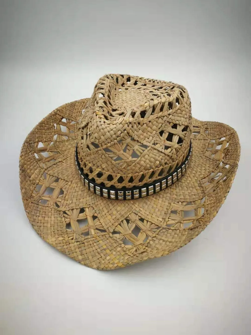 Декоративная веревка ковбойская соломенная шляпа для женщин и мужчин ручной работы переплетенные ковбойские шляпы для Леди кисточкой летние западные шляпы L3