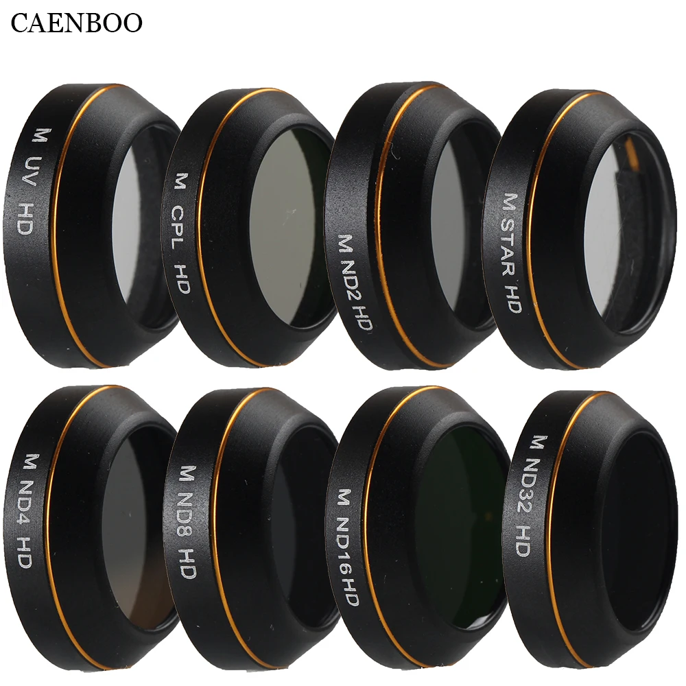 CAENBOO защита фильтра для объектива UV CPL Star нейтральная плотность ND2 4 8 16 32 Фильтр
