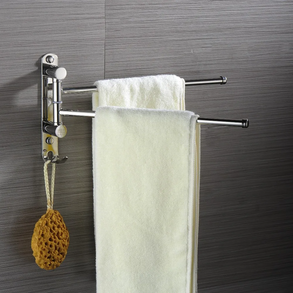 SUS304 Нержавеющая сталь Ванная комната качели полотенце для рук баров руки