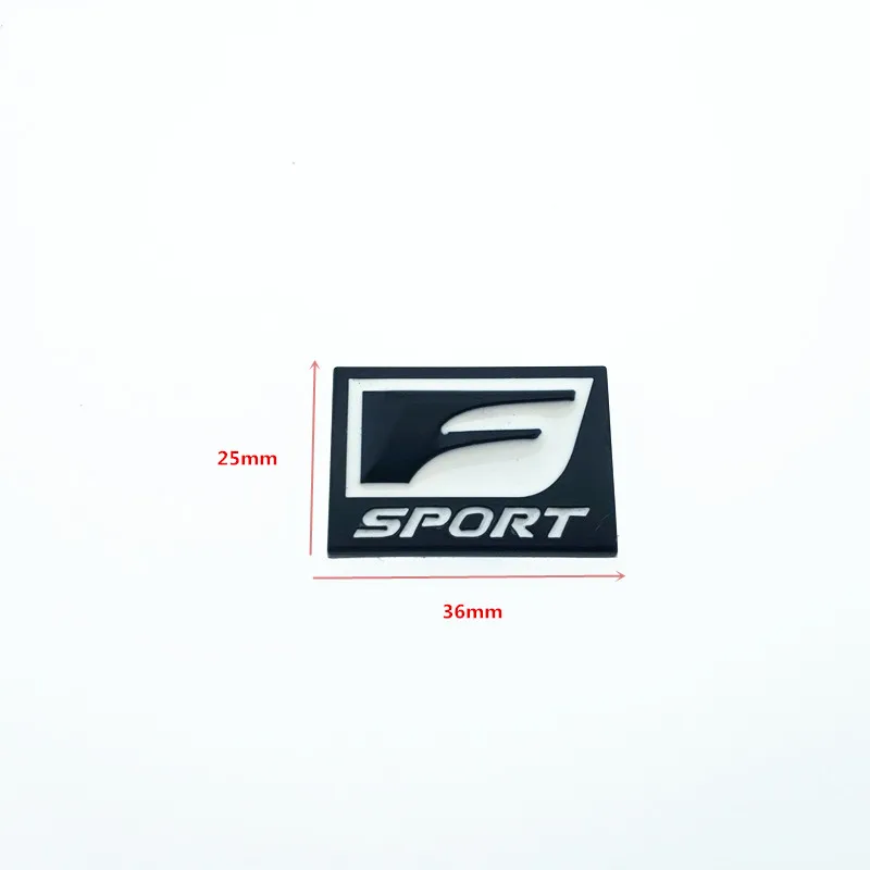 CDIY 2pcs F Sport 3D маленький металлический значок наклейка на задний багажник для Lexus IS