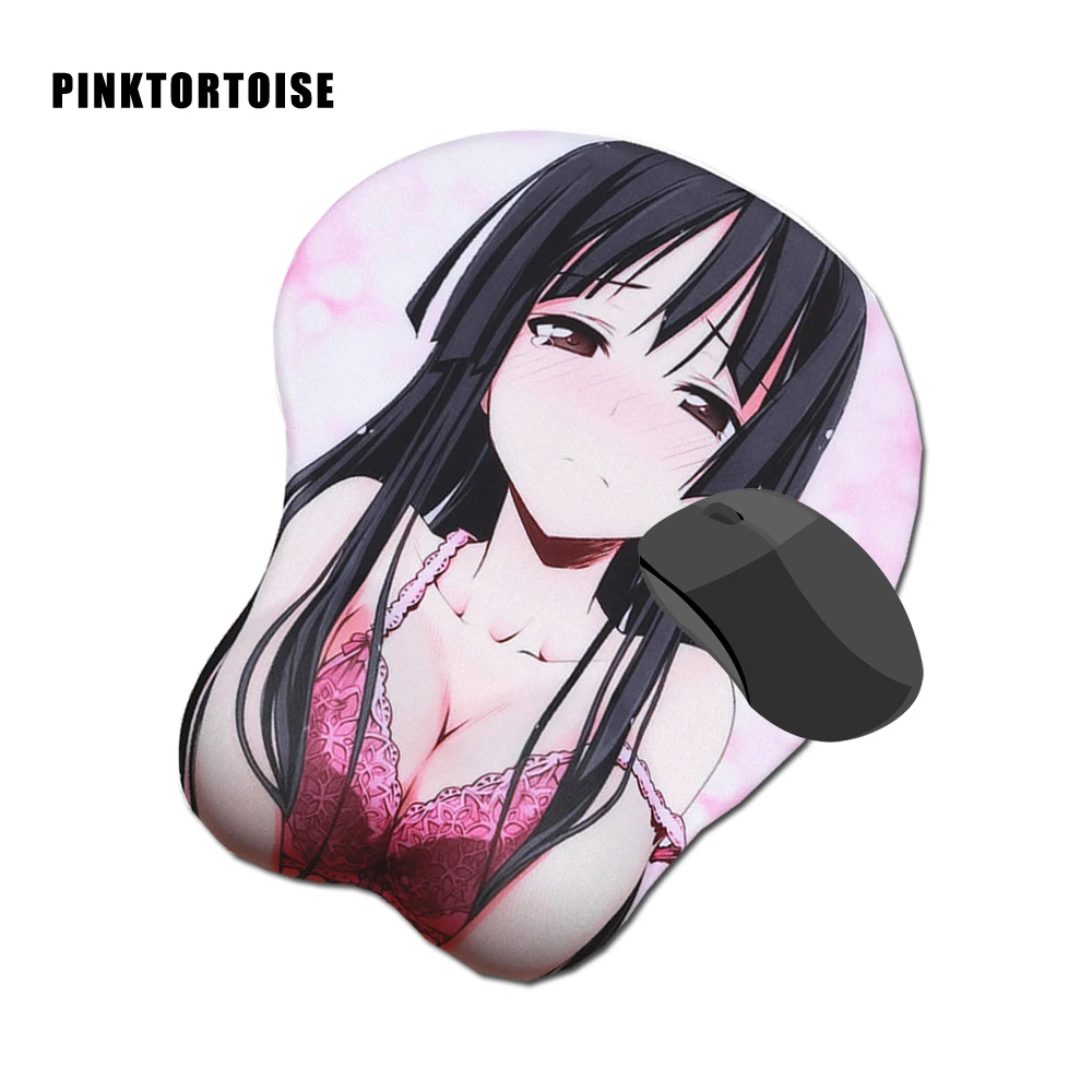 PINKTORTOISE Mousepad creative carton anime 3D sexy Chest Silicone Mouse pad mat Mice pad Wrist rest support PINKTORTOISE Mousepad creative carton anime 3D sexy Chest Silicone Mouse pad mat Mice pad Wrist rest support