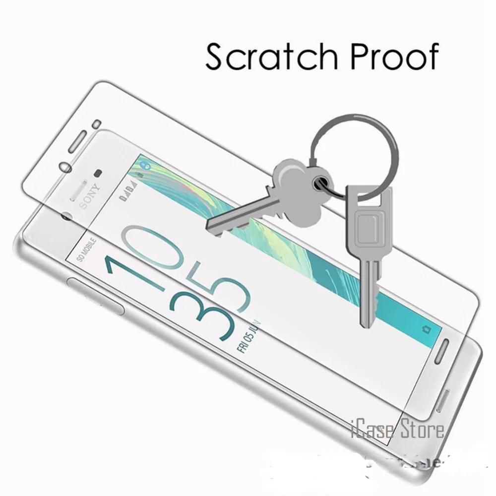 Твердость 9H закаленное стекло для sony Xperia E5 защита экрана Взрывозащищенная пленка