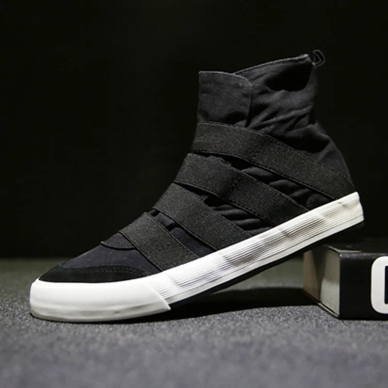 New high class canvas shoes Korean style casual men's | Обувь