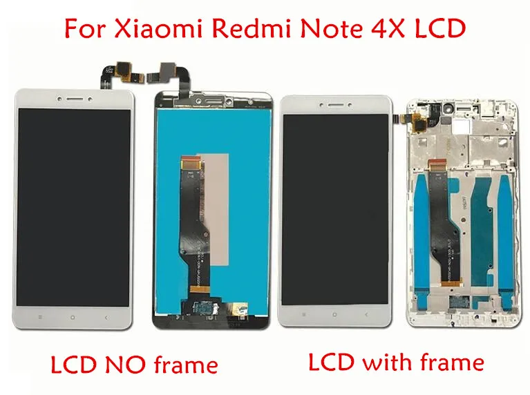 ЖК дисплей качества AAA с рамкой для Xiaomi Redmi Note 4X экран 4 глобальной версии только