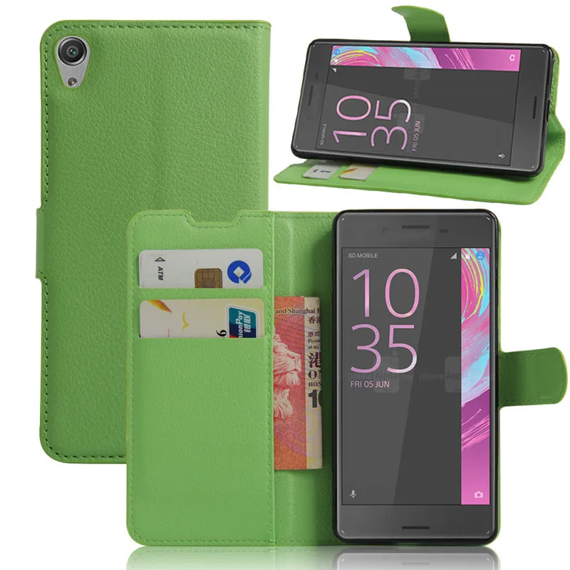 Чехол для sony Xperia E5 Coque чехол книжка из искусственной кожи мобильного телефона