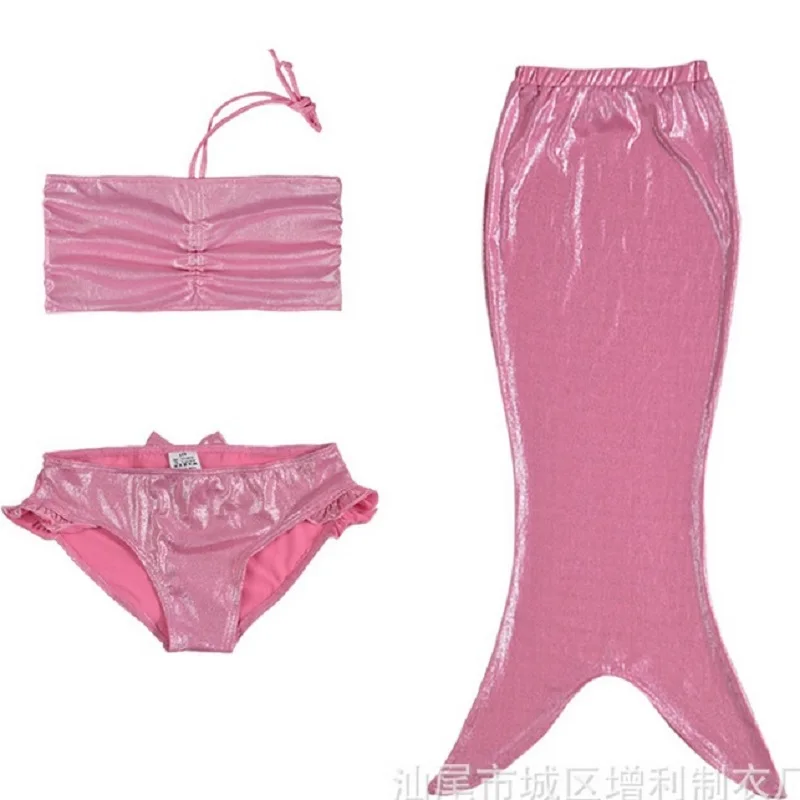 Девушки дети swimmable русалка хвосты детей купальники ариэль русалочка костюм для