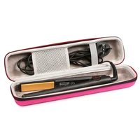 luckynv portable carrying eva hair straightener case for ghd iv classic styler stying tool curler box storage bag case protector