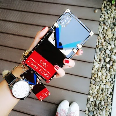 SIKAI Модный чехол для iPhone 7 8 Plus X Eye 6 S новая мода зеркало полное покрытие задняя