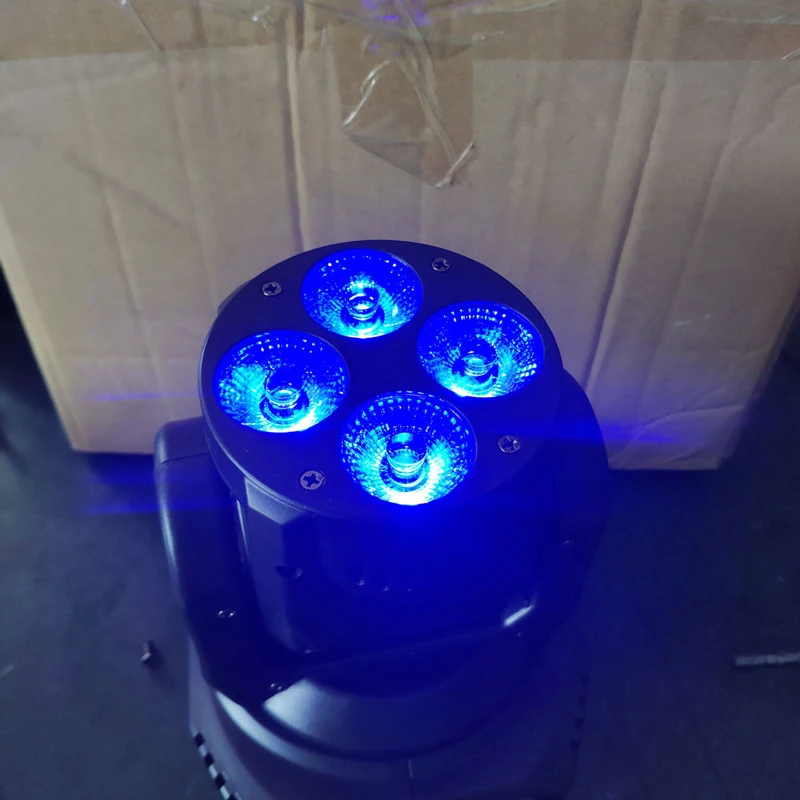 ASL 4*12W 6in1 Луч 4 Led Moving головной свет|Эффект освещения сцены| |