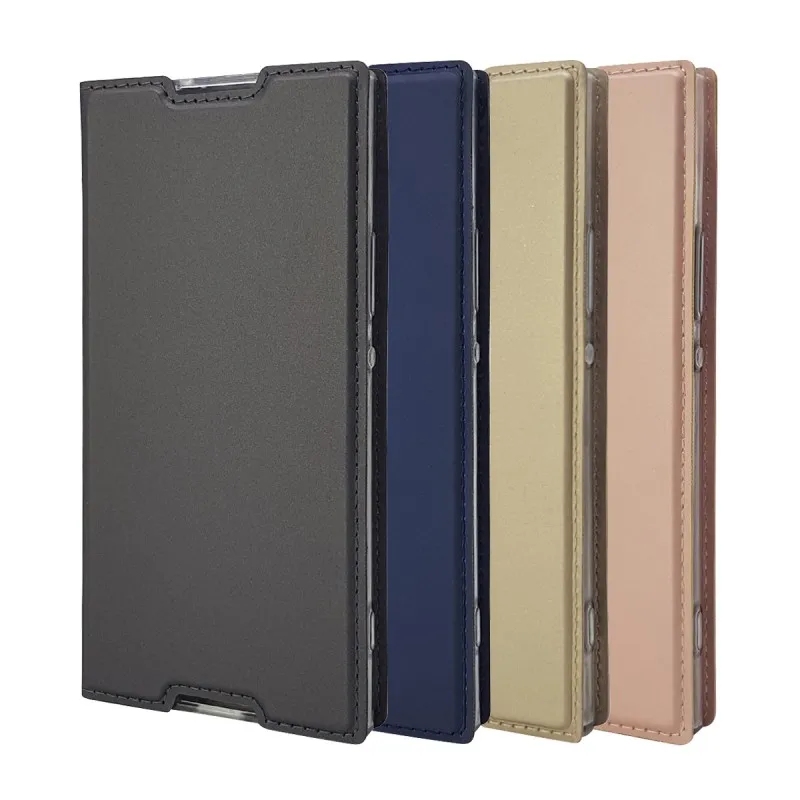Мода кожаный модачехол чехлы на для sony Xperia XA1 Plus XA 1 плюс Чехол Wallet Стенд Крышка