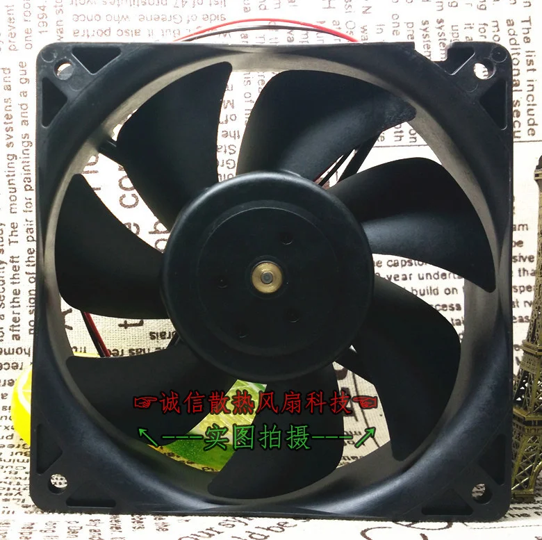 Оригинальный и аутентичный для Nidec D12E 24PH 05 (12 см) 120*120*38 мм DC 24V 0.27A 2 провода видео