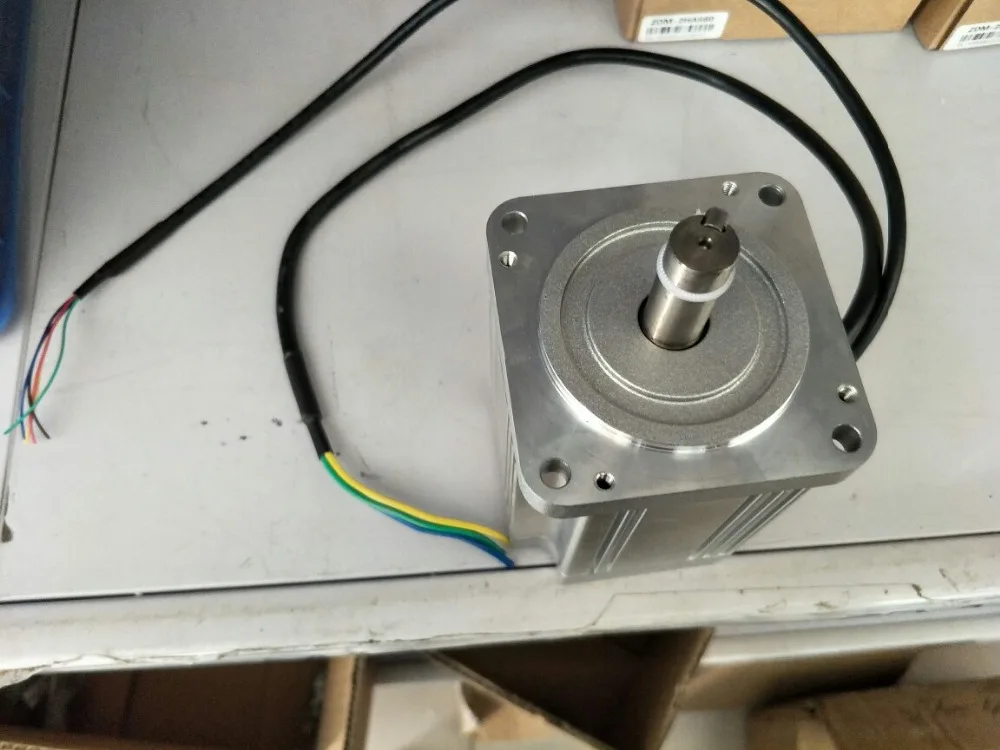 Бесщеточный фланцевый двигатель постоянного тока 48 В 80 мм Длина корпуса 110 500 Вт