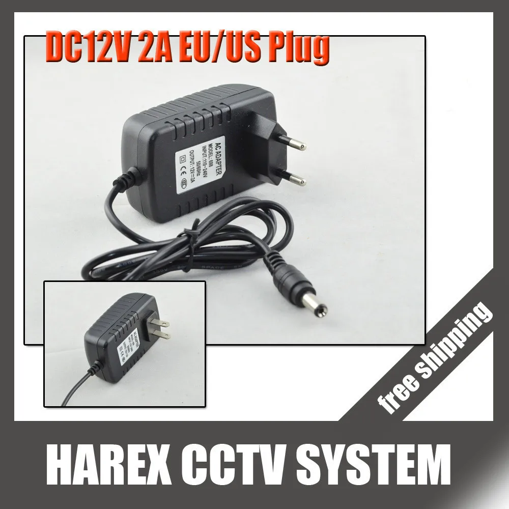 Адаптер питания для камер видеонаблюдения 12 в пост. Тока 2 А | Безопасность и