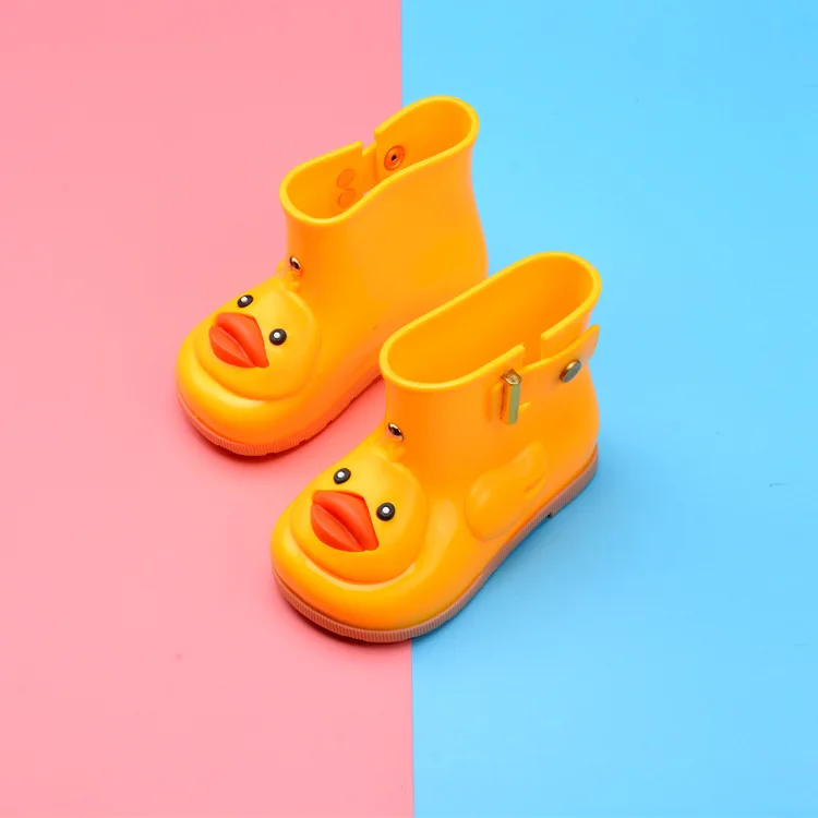 Новые детские непромокаемые ботинки Осенние для детей нескользящая детская