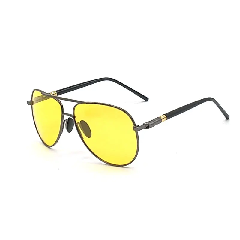 Солнцезащитные очки Polaroid для ночного вождения в темноте Мужские поляризационные