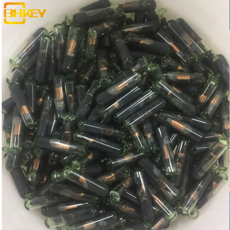BHKEY 1000 шт./лот Автомобильный ключ-чип пустой OEM ID48 чип авто транспондер чип Стекло ID 48 разблокировать чип для Mercedes-Benz V W Seat Skoda OCTAVIA III для Audi