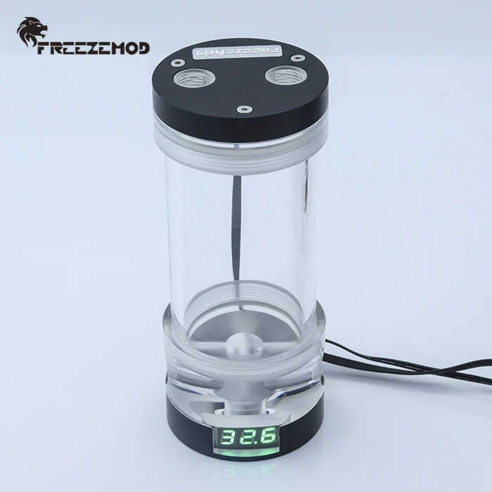 FREEZEMOD компьютерное водяное охлаждение цилиндр резервуар для воды od60мм с