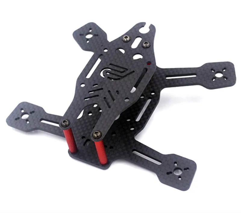 DIY FPV мини гоночный Дрон F2 nano 130/F2 micro 160 из чистого углеродного волокна Рама
