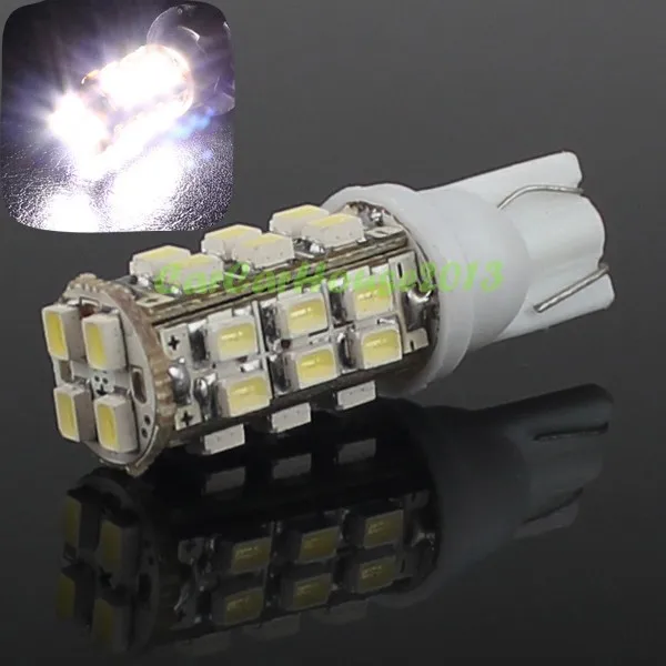 Free Shipping 10X T10 LED Bulb 1210 SMD Pure White Car Side Wedge Light Lamp Tail 12V  Автомобили и