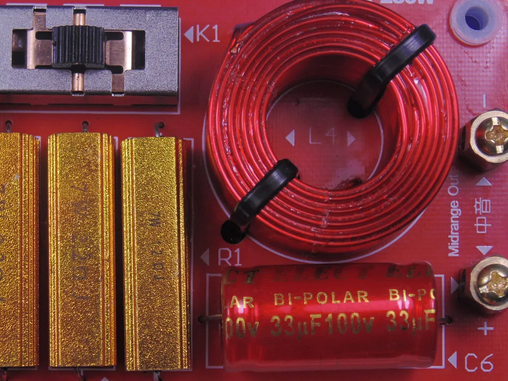 1 шт. KASUN US-485C 3 Way 4 единицы 230 Вт Hi-Fi аудио динамик кроссовер с делителем частоты фильтры