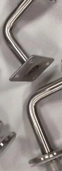 Бесплатная доставка плоский Топ перила подлокотник 304 нержавеющая сталь стекло