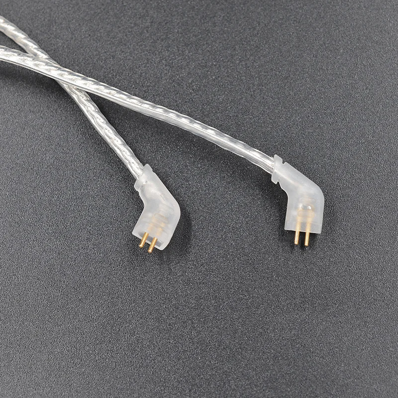RUKZ ZST/ZSR/ES3/ED12/ZS5 Upgrade Earphone Sterling Silver Cable Detachable Audio Cord 3.5mm 3-pole Jack 1.2m/47in Core 14*4+45 |