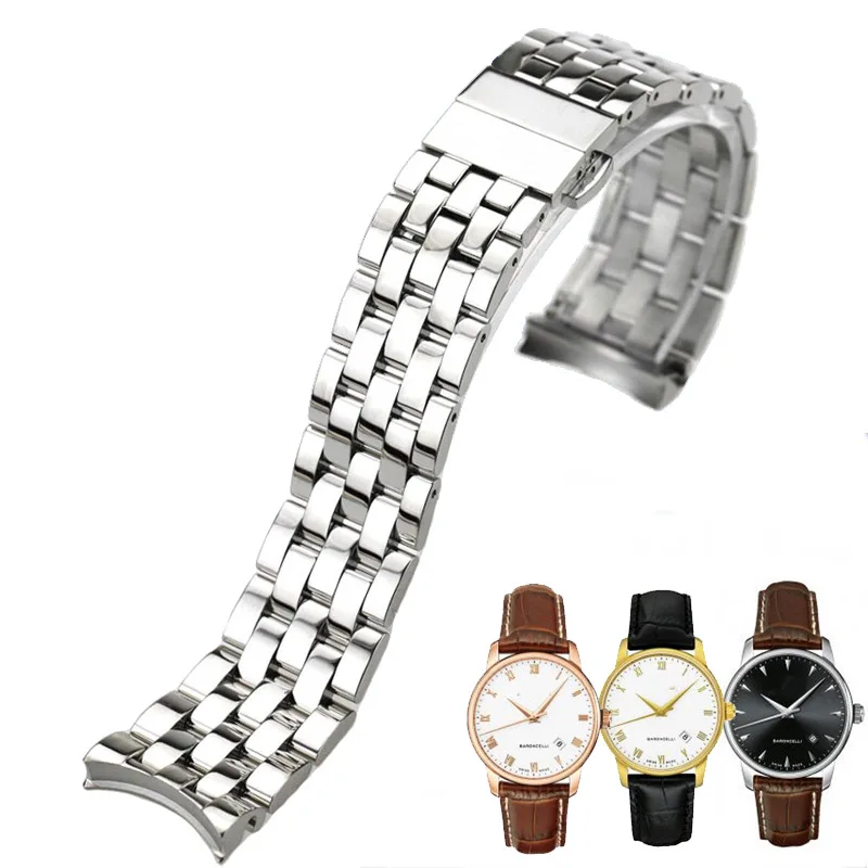 Ремешок ISUNZUN мужской для наручных часов MIDO Mido Baroncelli M8600B Аксессуары браслет из