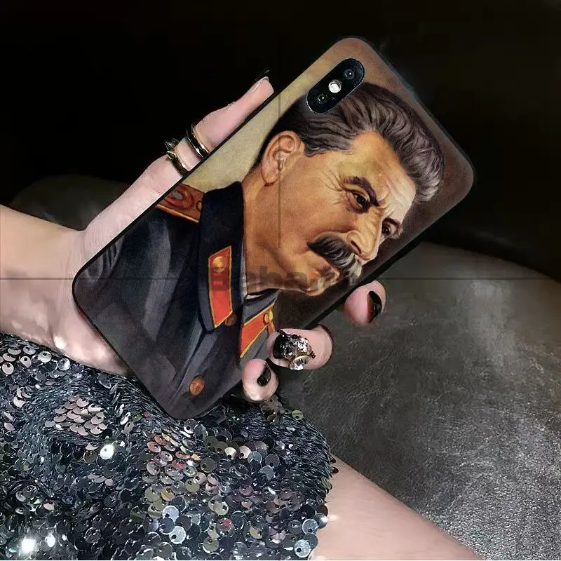Babaite Сталин Советский Союз ТПУ Мягкий силиконовый чехол для телефона iPhone X XS MAX 6 6s 7