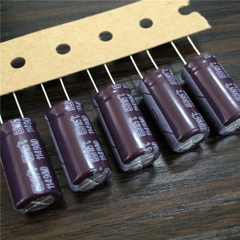 10 шт. 330 мкФ 63 в Su'scon SD серия 10x20 мм высокочастотный низкоимпедансный 63V330uF