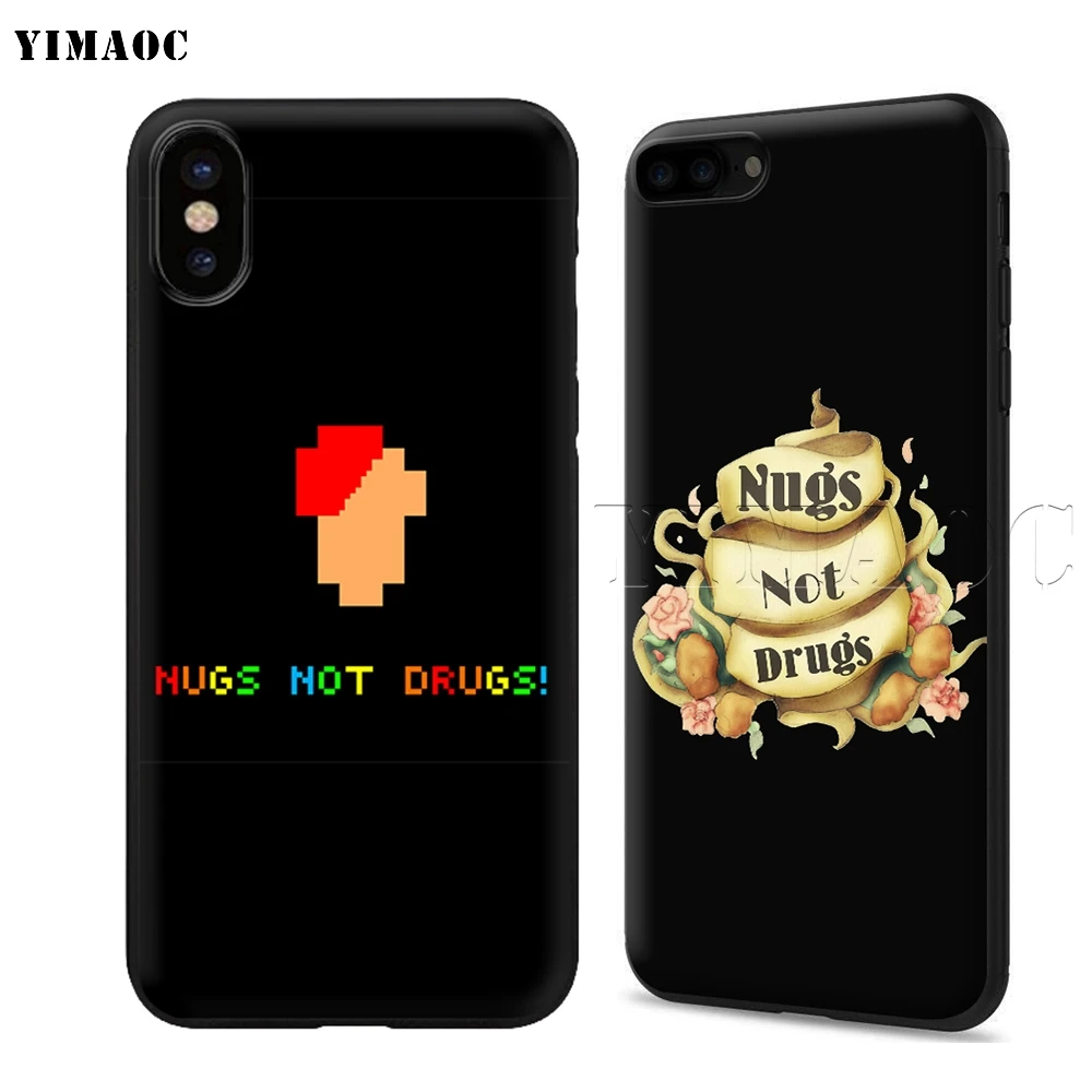 Мягкий силиконовый чехол YIMAOC Nugs для iPhone 11 Pro XS Max XR X 8 7 6 6S Plus 5 5s se|Бамперы| |