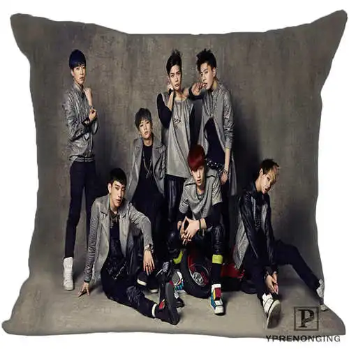 Pillowcase Лучший заказ EXO(2)@ 1 Наволочка на подушку, спальня квадратная Наволочка на молнии(с одной стороны)#190404-01-121 - Цвет: Pillowcase