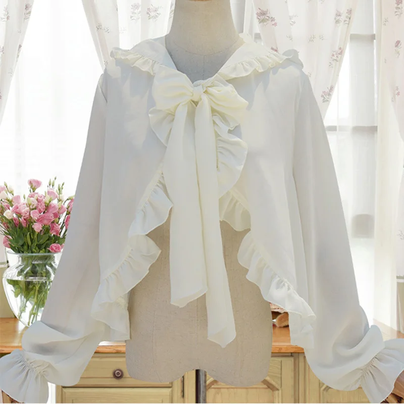 Бежевое шифоновое платье со сборками отделкой длинное Фонари рукавом Свободная