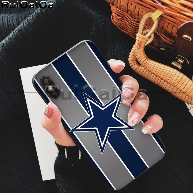 A14 RuiCaiCa dallas cowboys DIY красивые аксессуары для телефонов, чехол для iPhone X XS MAX 6 6S 7 7plus 8 8Plus 5 5S XR - Цвет: A14