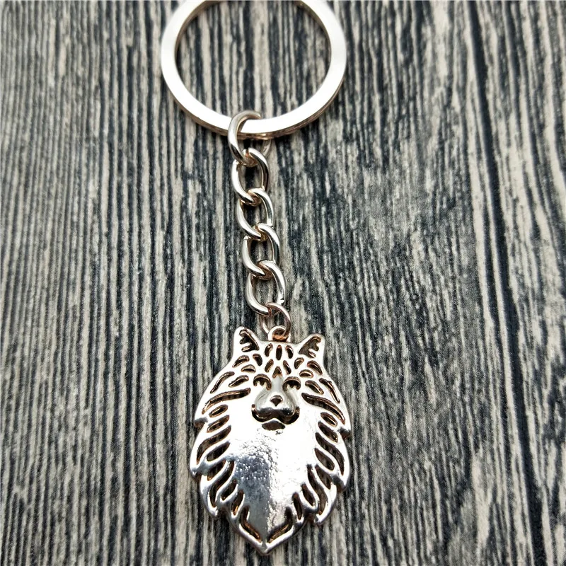 Новый брелок для ключей с норвежским лесом и кошкой модные украшения домашних