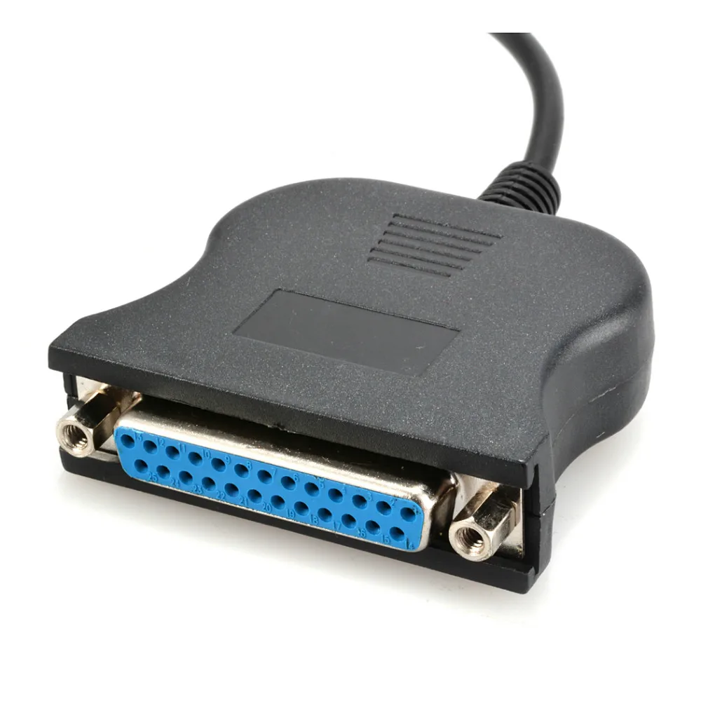 Кабель для принтера USB Male to DB25 Female кабель конвертера с параллельной печатью 25 Pin