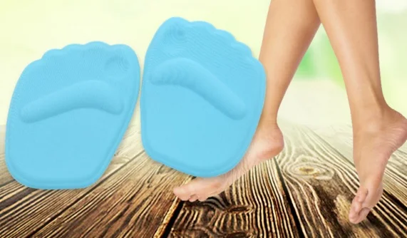 Гелевые силиконовые накладки для ног стельки массажные вставки