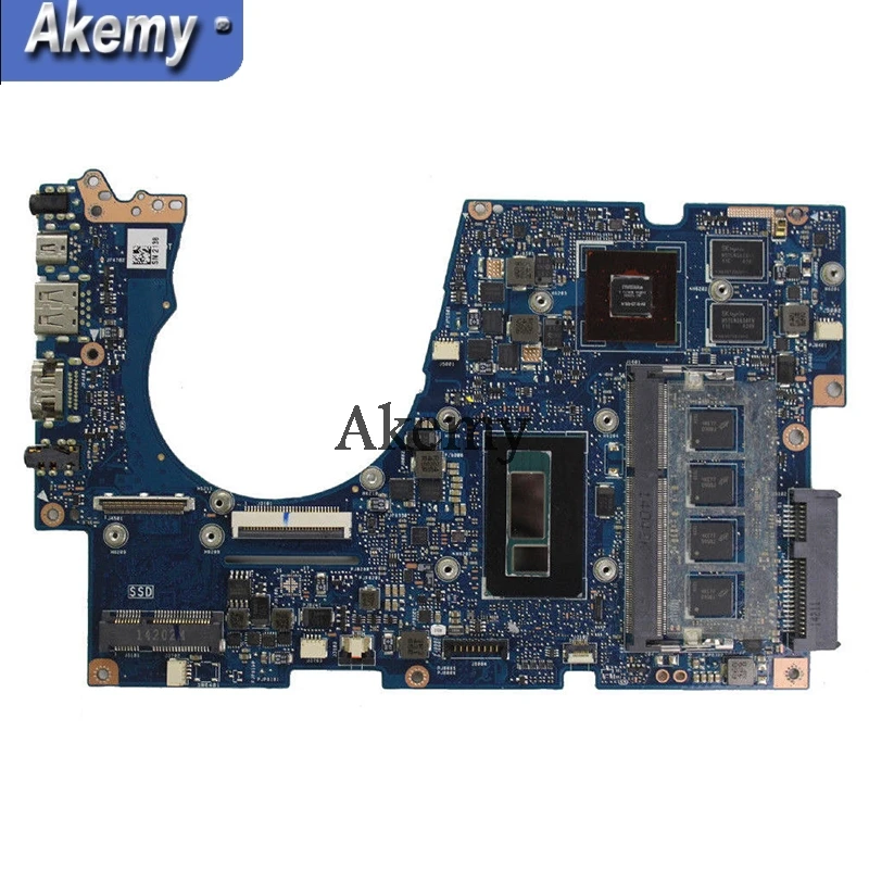 XinKaidi UX303LN материнская плата i7 5500U GT940M для ASUS UX303LNB ноутбука плата|Материнские