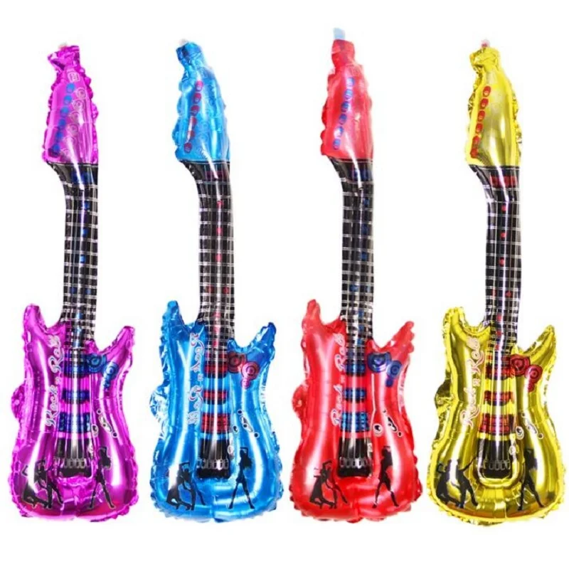 1 шт. 80*30 см шары из фольги для гитары алюминиевый воздушный шар свадьбы дня