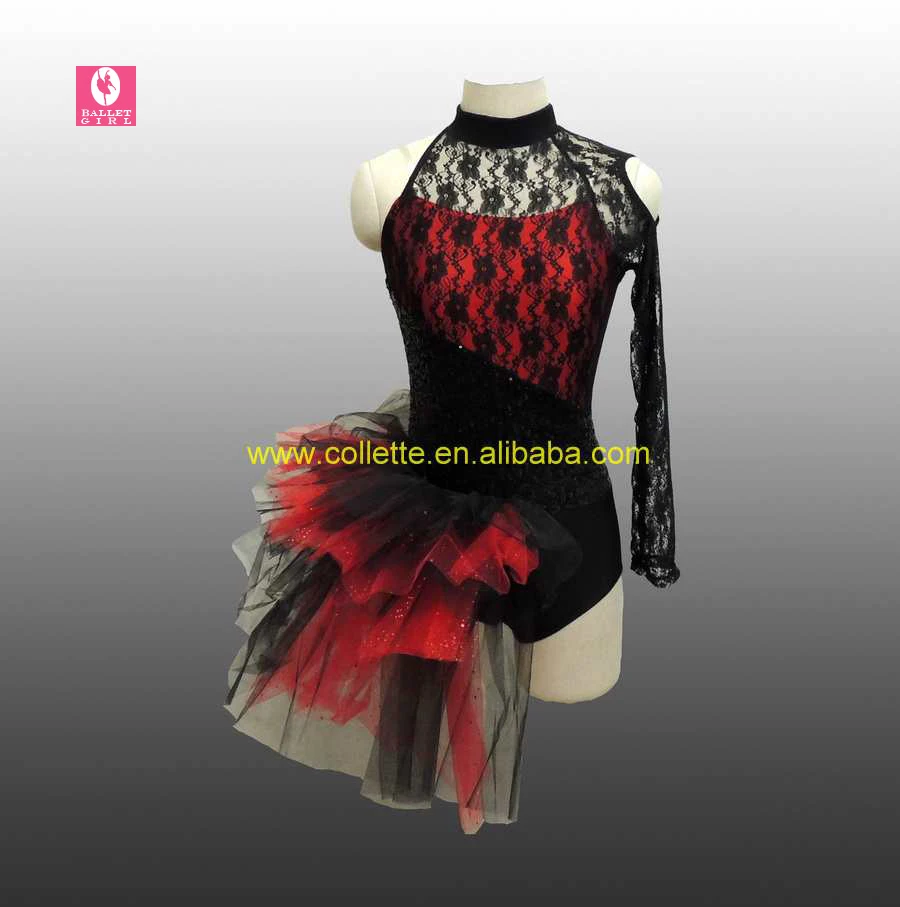 MBQ345 Adult red black sexy dance costumes | Тематическая одежда и униформа