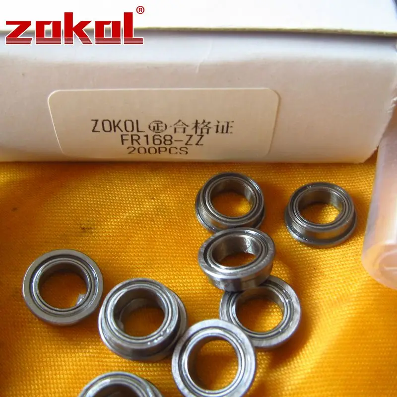 ZOKOL 10 шт. MF52ZZ к MF148ZZ фланцевый подшипник MF63 MF74 MF84 MF83 MF85 MF105 MF106 MF126 MF128 MF137 ZZ радиальный