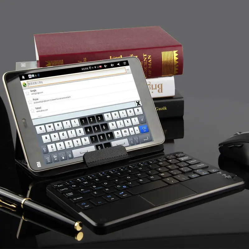 Bluetooth клавиатура для Xiaomi MiPad2 MiPad3 MiPad 2 3 планшетный ПК Беспроводная Android Windows чехол с