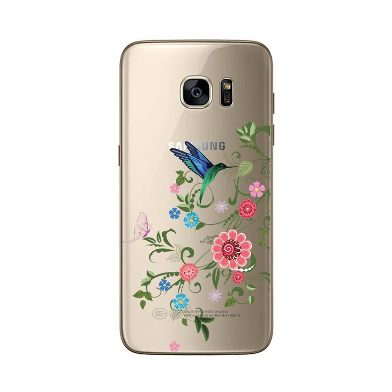 Для Samsung Galaxy J5 2016 J510 модная одежда для девочек цветы апельсин Паттен чехол